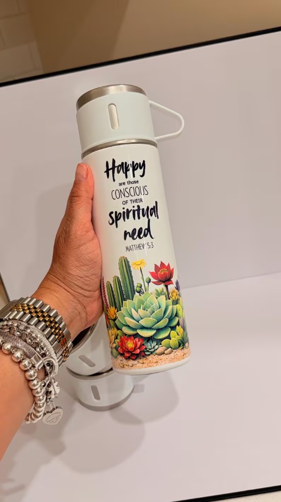 Botella de café Happy JW - 16 oz