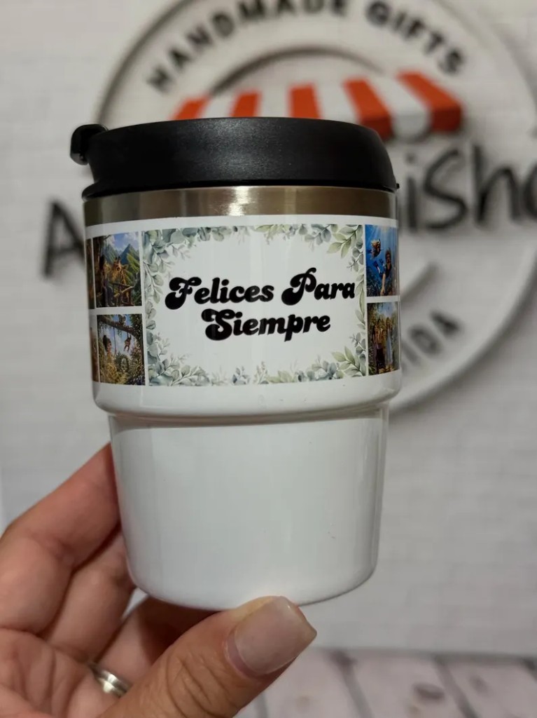 Felices Para Siempre - Mini Vaso de Acero 6 oz JW