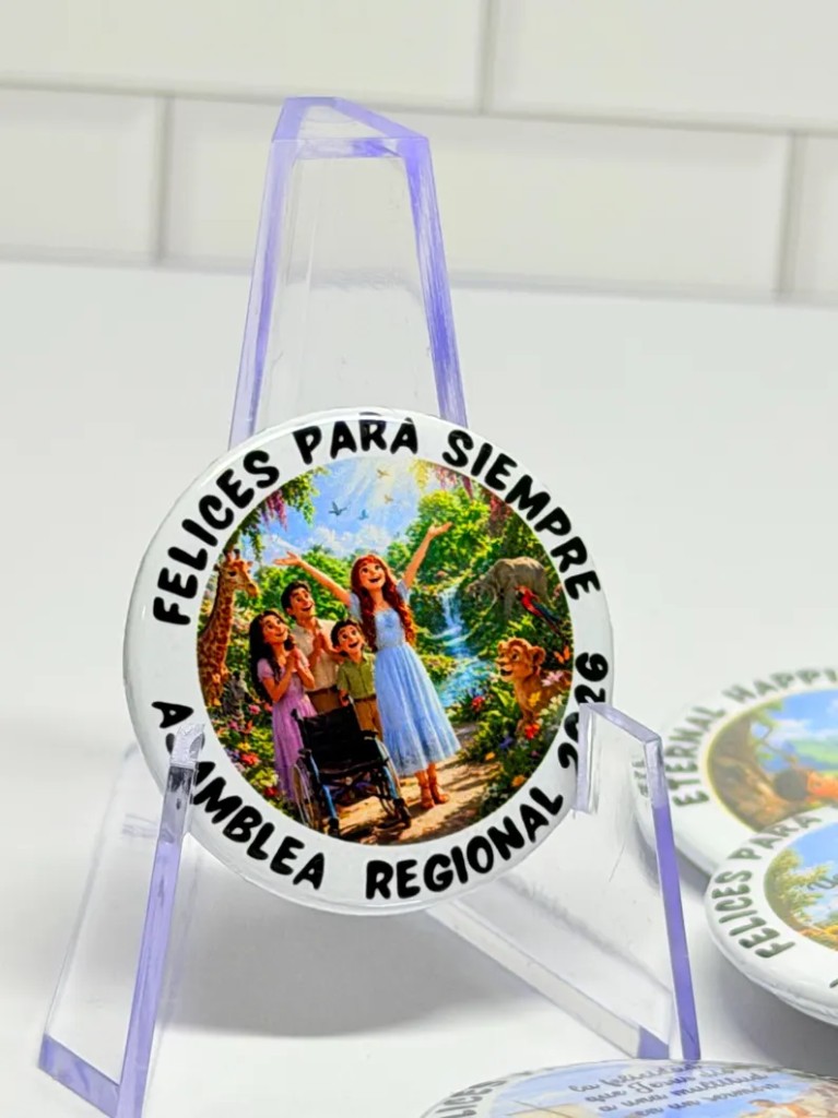 Felices Para Siempre - Pins Asamblea Regional