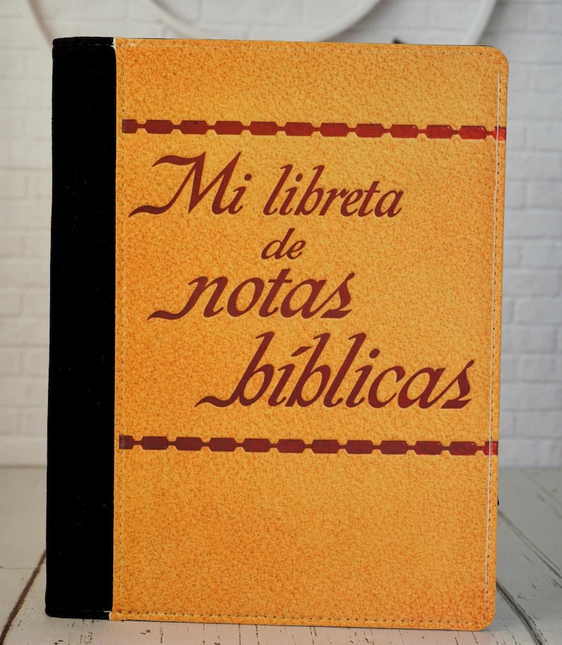 Mi libreta de notas bíblicas