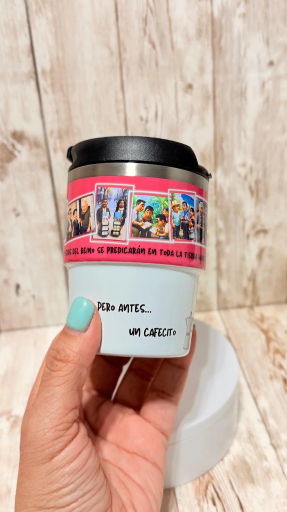 Pero antes un cafecito - Mini Vaso JW