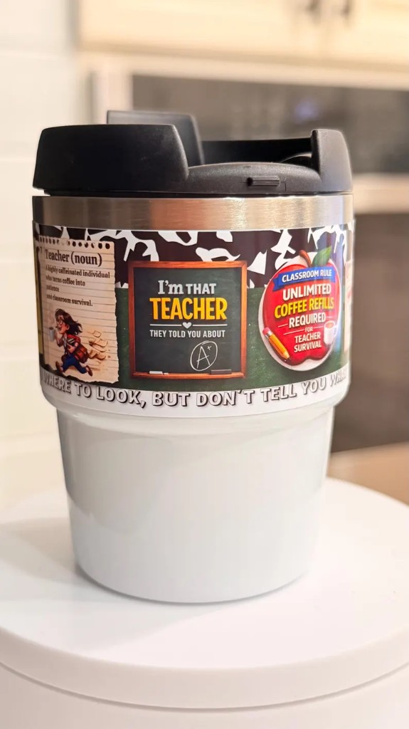 Vaso de café personalizado - Profesores 6 oz