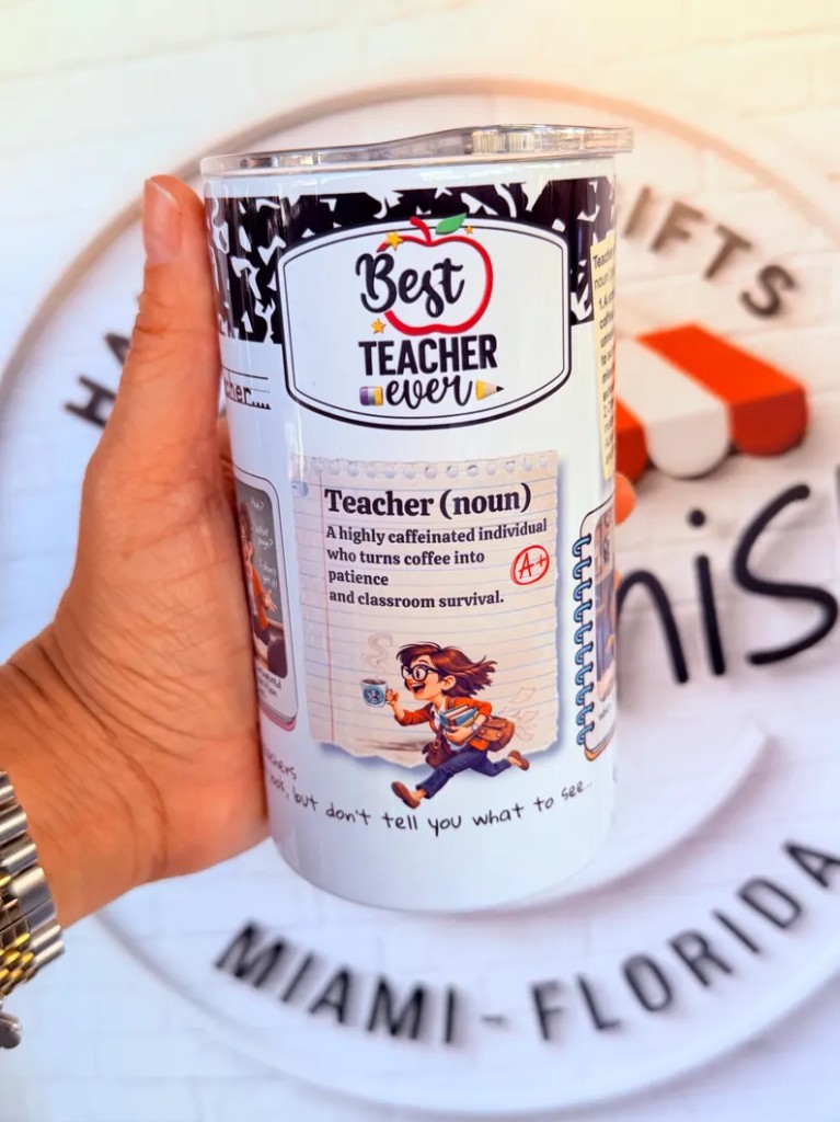 Vaso para profesores - 12 oz